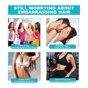 नए आगमन बालों को हटाने क्रीम पूर्ण शरीर के अंडरआर्म पैर के बाल जल्दी हटाने से हल्के गैर-परेशान बालों को हटाने क्रीम - Product Image 5