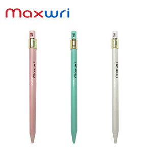 Lápiz mecánico para chicas adolescentes creativas, barato, bonitos lápices mecánicos únicos, lápiz de empuje de bala de plástico con sacapuntas - Product Image 2