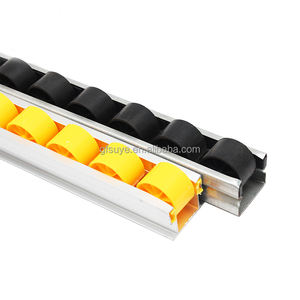 Transportador <span class=keywords><strong>de</strong></span> ruedas <span class=keywords><strong>de</strong></span> patines <span class=keywords><strong>de</strong></span> plástico tipo marco <span class=keywords><strong>de</strong></span> acero inoxidable, pista <span class=keywords><strong>de</strong></span> rodillos/pista <span class=keywords><strong>de</strong></span> rodillos industrial - Product Image 2