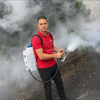 Pulvérisateur à froid électrique à buse réglable, portable, type ULV, pour jardin et ferme
