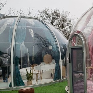 Dôme en polycarbonate avec structure en aluminium, étanche, style moderne, pour camping, jardin, serre - Product Image 3