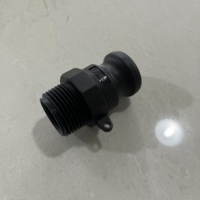 Raccord rapide en polypropylène HT Type F lisse pour raccordement rapide d'eau, adaptateur Camlock pour cuve IBC