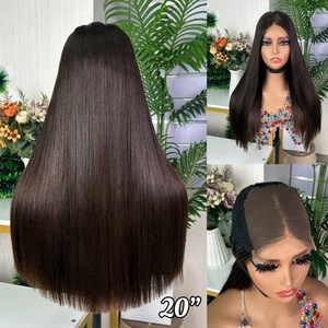 Sdd Bone Straight Bob <b>Wig</b> Super Double Drown Raw Hair 5x5 Straight Lace Closure <b>Wigs</b> - Product Image 2