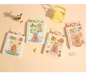 Capibala Kawaii Dễ thương Instagram phong cách cô gái xuất hiện cao cấp sinh viên dễ thương xoắn ốc tùy chỉnh vòng máy tính xách tay - Product Image 4