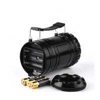 Lampe de Camping Extérieur Pop-up Pliable de Qualité Supérieure, Type AA ABS 3*COB avec Torche de Poche Intégrée