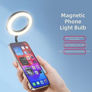 Luz LED Magnética Recargable Plegable M15 para Selfies, Maquillaje, Lectura, Teléfono Móvil, 64 SMD, 2500-6000K, Estudio - Product Image 2