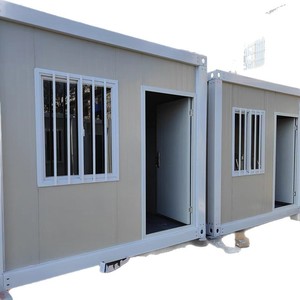 Estructura de acero personalizable casa prefabricada contenedor almacenes Oficina desmontable edificio modular plegado supermercado - Product Image 3