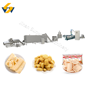 Ligne de fabrication de collations extrudées Équipement Usine de transformation Machine d'extrudeuse d'aliments Fabricant de machines à collations feuilletées - Product Image 3