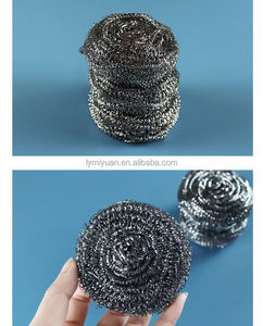 Matrix 12 unidades por tarjeta Esponja estropajo de acero inoxidable Esponja Malla Depurador de acero inoxidable galvanizado - Product Image 5