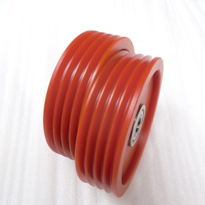 Polea tensora de baquelita de 3 ranuras para máquina de trefilado de alambre pequeña, pieza estándar - Product Image 3