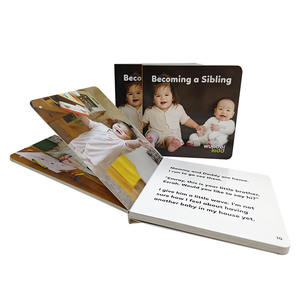 Personalizado Primer Año bebé libro foto crecimiento familiar diario Tapa dura <span class=keywords><strong>folleto</strong></span> niños libro impresión - Product Image 2
