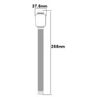 Bracelet magnétique milanais intégré coloré Upro pour Xiaomi Mi Watch Lite Redmi Watch 1, accessoires, boîtier de montre en métal, bracelet
