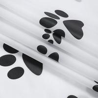 Nappe de table jetable en plastique à motif de vache imprimé dessin animé, personnalisable pour mariage et fête