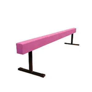 Hot Selling Gymnastic Balance Beam für das Training von Gymnastik geräten, die Wildleder abdecken