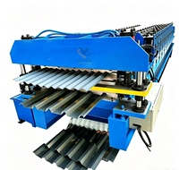 Machine à tôles ondulées et IBR / Machine de fabrication de tôles de toiture ondulées et trapézoïdales / Machine à toiture ondulée et IBR