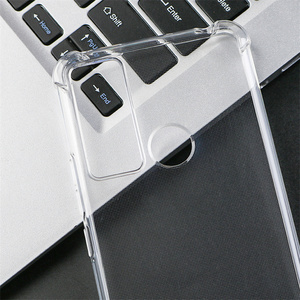 Fundas de silicona transparente Funda de teléfono a prueba de golpes para <span class=keywords><strong>TCL</strong></span> <span class=keywords><strong>20</strong></span> XE Funda protectora ultrafina de TPU transparente suave - Product Image 2