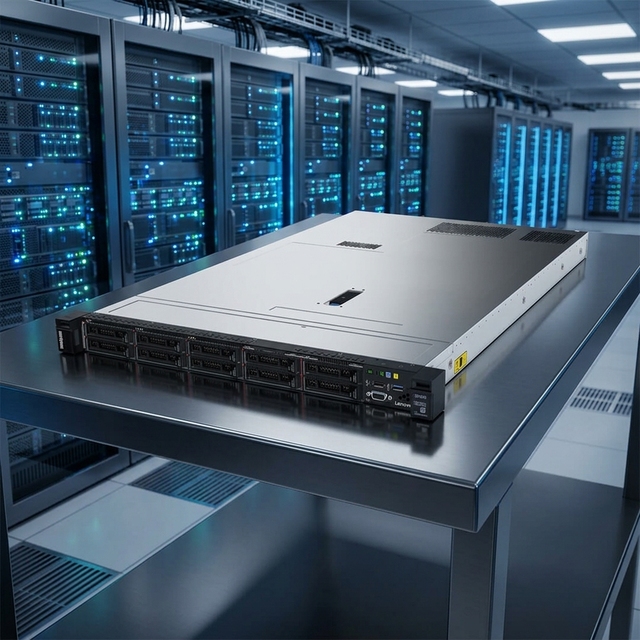 For 1U Rack Server SR630 V4 Intel Xeon 6 Processors GPU NAS Storage AI Dedicated 10Gbps Data Server in Stock