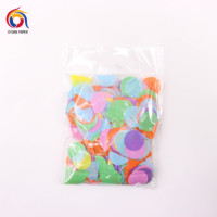 Ouyuan PC-01 Vente en gros usine de confettis et paillettes métalliques en PET, couleurs personnalisées en vrac, pour remplissage de ballons de mariage et d'anniversaire, et décoration de table