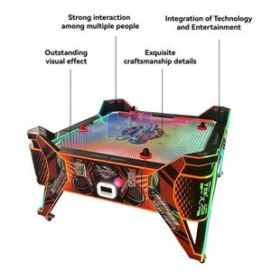 Mesa de Hockey de Aire Baihui, Máquina de Juego Arcade con Luces LED, Equipo de Juego Deportivo, Mesa de Entretenimiento Interior que Funciona con Monedas - Product Image 2