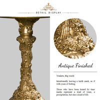 Yips LD-1203-0900 série européenne résine sculpture peinte à la main décoration de la maison luxe classique Table d'appoint Table centrale
