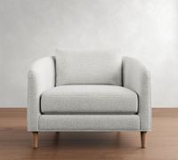 Canapé d'angle en coton et lin de style nordique à trois places avec un design moderne et luxueux pour le salon, mobile et personnalisable