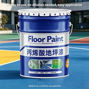 Fournisseur direct d'usine de peinture acrylique pour sols, revêtement de sol hautement résistant à l'usure pour ateliers industriels - Product Image 5