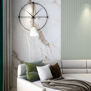 High Quality Calacatta <b>White</b> with Gold Vein Marble Modern Design Engineered Stone Quartz Slab New Quartz Stone Countertop - Product Image 3