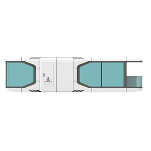 Tente de camping à coque rigide en aluminium de type étendu, 6-8 personnes, une chambre, quatre saisons, avec tissu en PE Mylar aluminisé - Product Image 1
