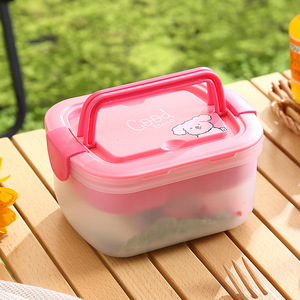 Boîte à pique-nique d'extérieur, double compartiment double couche de qualité alimentaire, grande capacité, boîte à lunch portable pour garder les aliments frais - Product Image 3