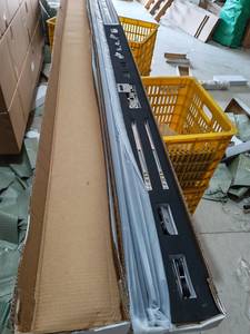 QW-601 Porta Scorrevole in Vetro con Telaio in Alluminio Invisibile a Chiusura Morbida Idraulica - Product Image 5
