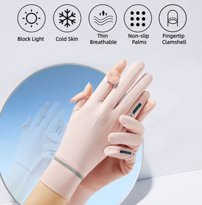 Sarung Tangan Anti-UV UPF 50+ Grosir, Pelindung Tangan dari Sinar Matahari untuk Memancing, Mendaki, Olahraga Luar Ruangan, Mengemudi - Product Image 4