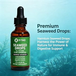 Gotas de Concentrado de Algas Marinas Totalmente Naturales, 60 ml, Superalimento Vegetal para Reforzar el Sistema Inmunitario y Apoyar la Digestión, Líquido Fácil de Tomar - Product Image 2