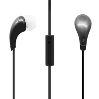 Écouteurs intra-auriculaires filaires portables 3,5 mm avec réduction de bruit et étanchéité IPX-7, basses stéréo APT-X, microphone pour le gaming et la musique