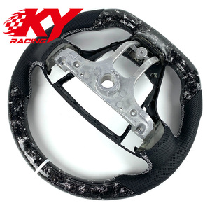 Volante de Fibra de Carbono Forjado Personalizado para Cadillac ATS Coupe Sedan V-Series ATSV ATSL CTS CT5 CT4 CTS CT6 XT4 - Product Image 3