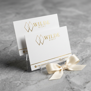 Tarjetas de Papel Blanco Personalizadas de Fábrica, Tarjetas de Regalo con Diseño Personalizado, Tarjetas de Agradecimiento, Entrega por Correo Electrónico - Product Image 1