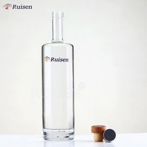 Thấp moq 700ml 750ml Thêm Flint Gin Rum Vodka Tequila rượu rượu Oslo rượu mạnh Hoàng Gia chai thủy tinh - Product Image 5