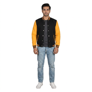 New <b>Baseball</b> Uniforms All Match <b>Jacket</b> Sports Streetwear Top Bomber University Varasity <b>Jacket</b> <b>for</b> <b>Men</b> - Product Image 1
