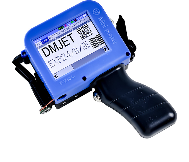 DMX Mini Batch Code Portable Handheld Inkjet Printing Machine for Fast Dry Batch Coder Egg Date Expiry Number Date TIJ