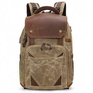Sac à dos pour appareil photo vintage, imperméable, avec port USB, grand format, pour ordinateur portable, voyage, échantillon gratuit - Product Image 6