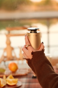 Diffuseur d'arômes portable en métal de haute qualité, électrique, pour table, petite surface, voiture, <span class=keywords><strong>mini</strong></span> diffuseur d'huiles essentielles pour la maison, garantie 1 an - Product Image 3