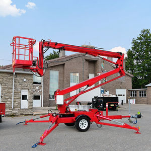 Nouvelle nacelle articulée remorquable RST L-414 à rotation 360°, 8-18m, 200kg, pour travaux de construction et d'entretien de toitures - Product Image 2