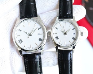 Reloj de Pulsera Mecánico para Hombre con Esfera Negra, Correa de Cuero con Patrón de Cocodrilo Negro y Visualización de Fecha Omegaes - Product Image 2