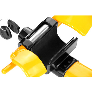 Nuevo Bloqueo Antirrobo para Volante de Coche en Forma de U de Acero Amarillo, Portátil, con 2 Llaves, Incluye Bloqueo para Cinturón de Seguridad para Camiones, SUVs y Furgonetas - Product Image 4