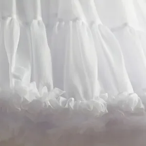 Mini jupon de style Lolita de mariage pour femme Tulle Puffy Short Bridal Underskirt with No Hoop Rockabilly <span class=keywords><strong>Tutu</strong></span> - Product Image 6