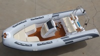CE RIB Nouveau bateau pneumatique à coque rigide en fibre de verre de luxe RIB 520 à vendre