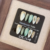 Prix de gros – Faux ongles 3D faits à la main, forme amande, haute qualité, 10 pièces/ensemble, personnalisation de l'emballage prise en charge