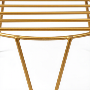 Soporte de Metal Dorado para Plantas, Resistente, de Hierro, para Macetas, Redondo, Elevado, para Interiores, Exteriores, Balcón, Jardín, Hogar - Product Image 2