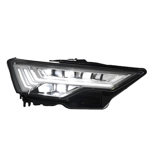 For 19-24 A6 Headlight Assembly Modification C8 Low Raised Five-<b>Bar</b> <b>LED</b> Matrix Flowing <b>Light</b> 12V 50W 12v <b>LED</b> Headlights for - Product Image 3