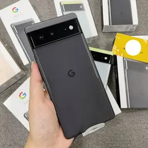 Venta al por mayor original Android teléfonos móviles usados teléfono celular teléfonos inteligentes desbloquear para Google pixel 6 128GB 256GB