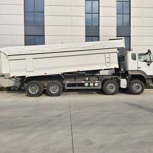 Truk Dump SINOTRUK HOWO NX 8*4 Berbentuk U, <span class=keywords><strong>Dumper</strong></span> Teknik Beroda 8 dengan Bak Berbentuk U untuk Transportasi Lumpur dan Pasir - Product Image 4